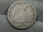 1877 Seated LIBERTY Quarter.  #14