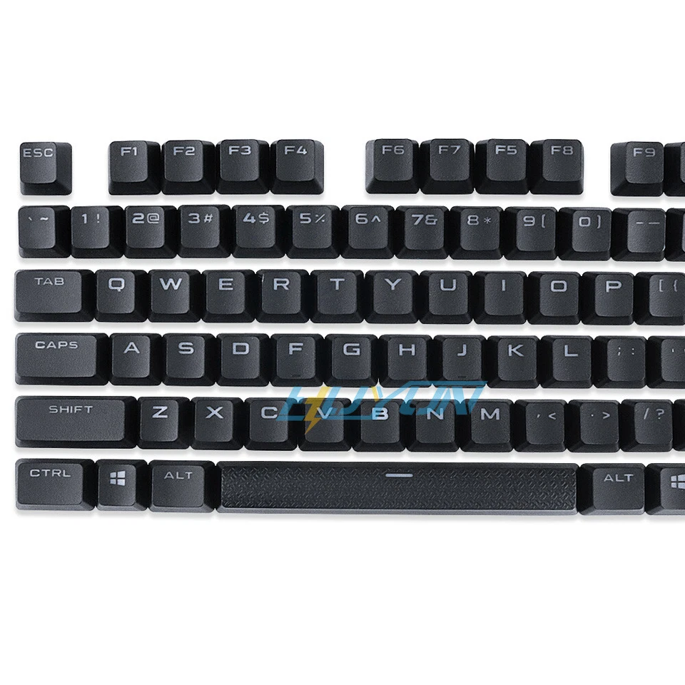 A full set Keycaps for Corsair EU/US version RGB PBT104 Key Mechanical Keyboard - Image 2 of 4