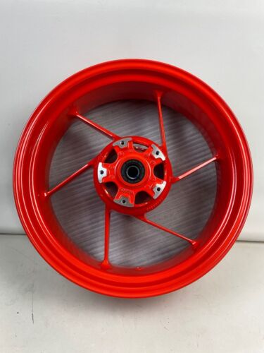 Aprilia RS660 Tuono 660 21-23 OEM Rear Wheel Rim 17 x 5.5 2B008370 Red NEW! - Picture 1 of 7