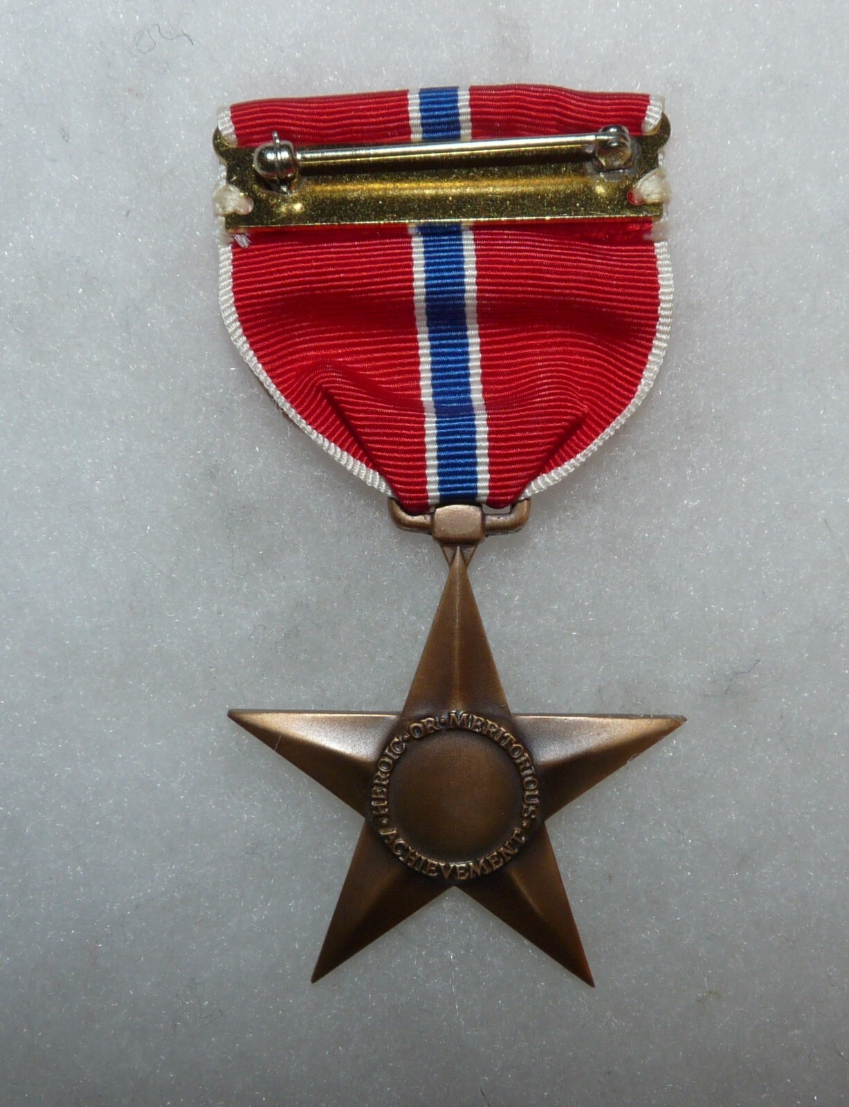 Original USA Second World War WW2 Unissued Bronze Star Medal Slot