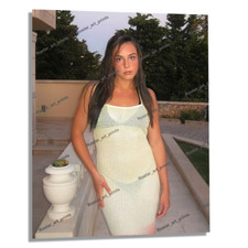 8x10 NIKA MUHL Sexy Transparent Dress Candid Seattle Storm Photo Print NMU001