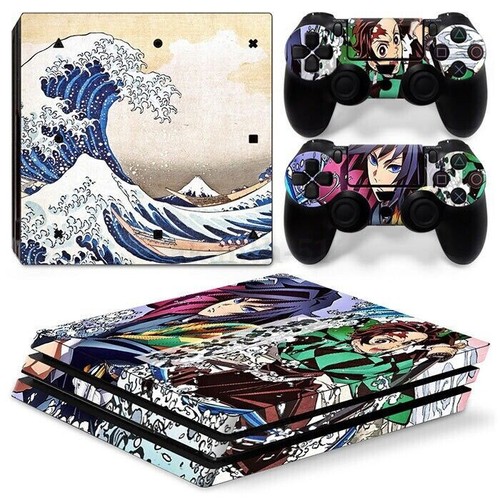 Console & Controller PS4 Slim Skin Sticker Anime Decal Wrap Movie Playstation 4 - Picture 29 of 45