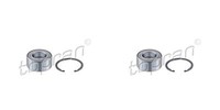 Topran 2X Radnabe Radlagersatz Vorne FüR KIA Sportage Carens IV Hyundai I40 CW