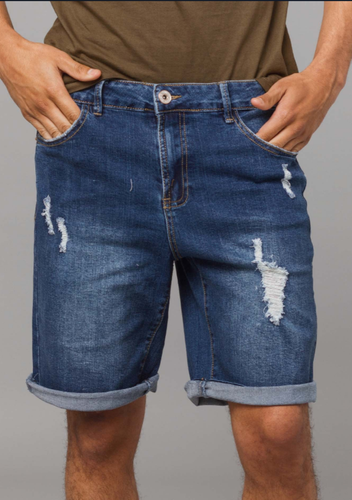 Bermuda uomo pantaloncini pantaloni corti jeans strappati tasche da 44 46  con di | eBay
