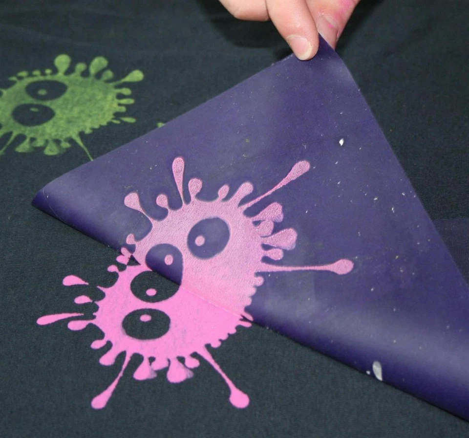 Siebdruck Schablone Wellness Asia Entspannung, zum Auftragen von Farbe, Rayher - Bild 4 von 4