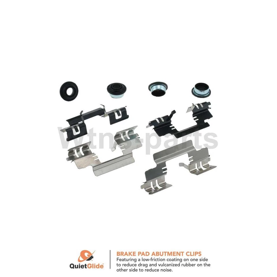 Kit de herrajes de freno de disco trasero Chevrolet Avalanche Carlson 2007~2013 Foto 4 de 4