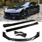 US Front Bumper Lip Splitter Side Skirts Rear Diffuser For Porsche Panamera 970