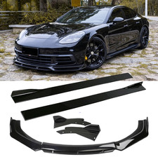 Us Front Bumper Lip Splitter Side Skirts Rear Diffuser For Porsche Panamera 970