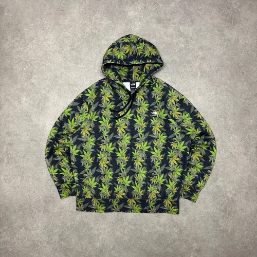 Pull à capuche imprimé The North Face x Supreme Leaf (L)