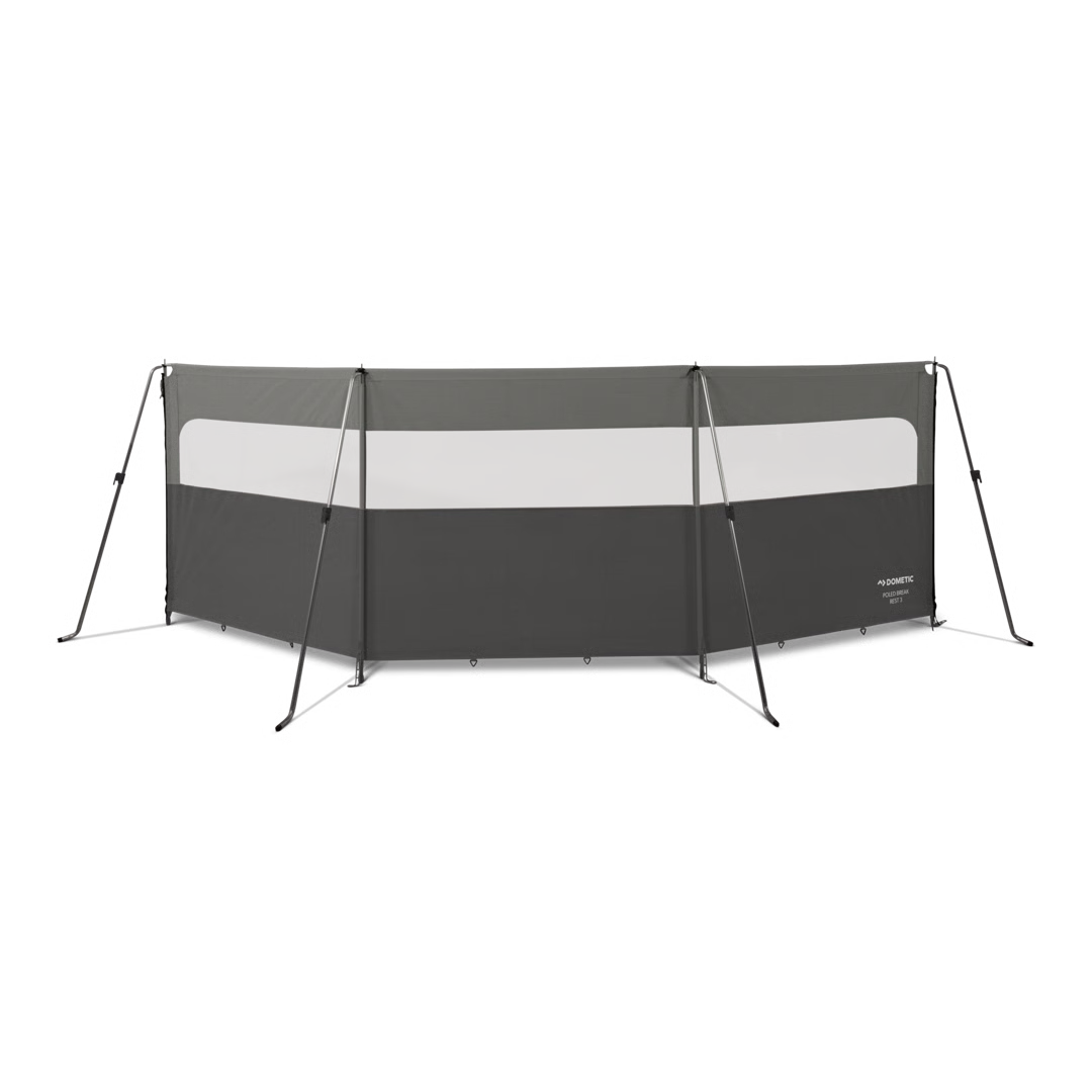 Dometic Poled Break Rest 3 Windbreak For Caravans, Motorhomes & Camping