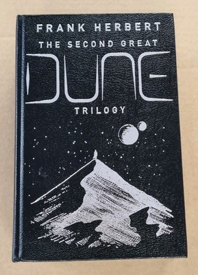 The Second Great Dune Trilogy Book   By Frank Herbert Hard Back