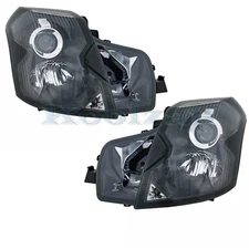 For 03-07 CTS Front Halogen Headlight w/o Headlamp Leveling with Bulb SET PAIR