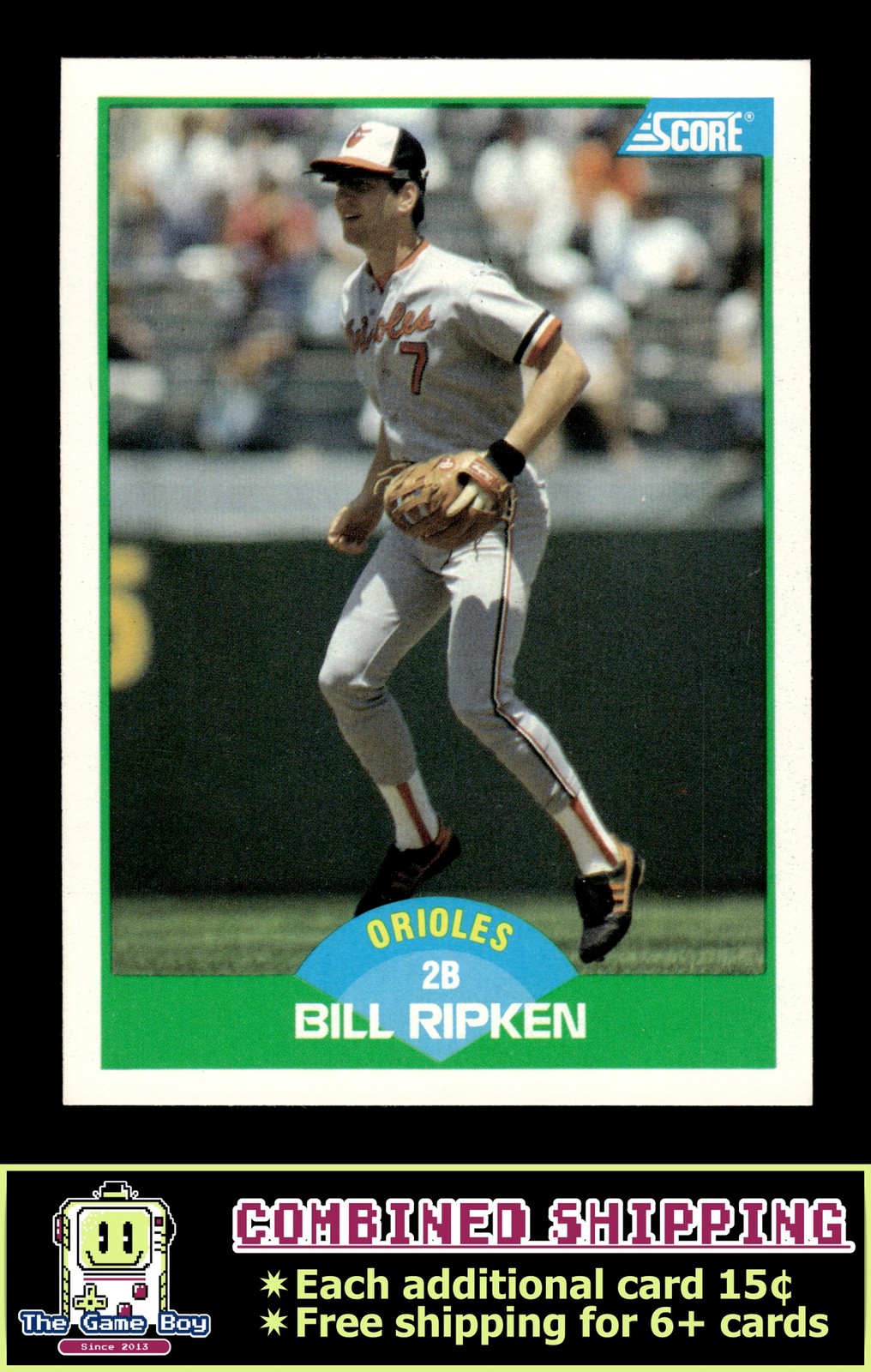 1989 Score #18 Bill Ripken Baltimore Orioles