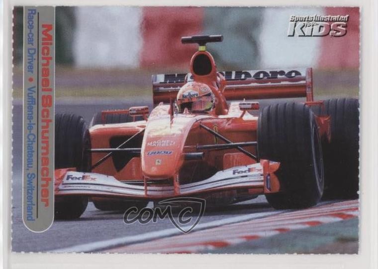 2002 Sports Illustrated for Kids Series 3 Michael Schumacher #148 0a6