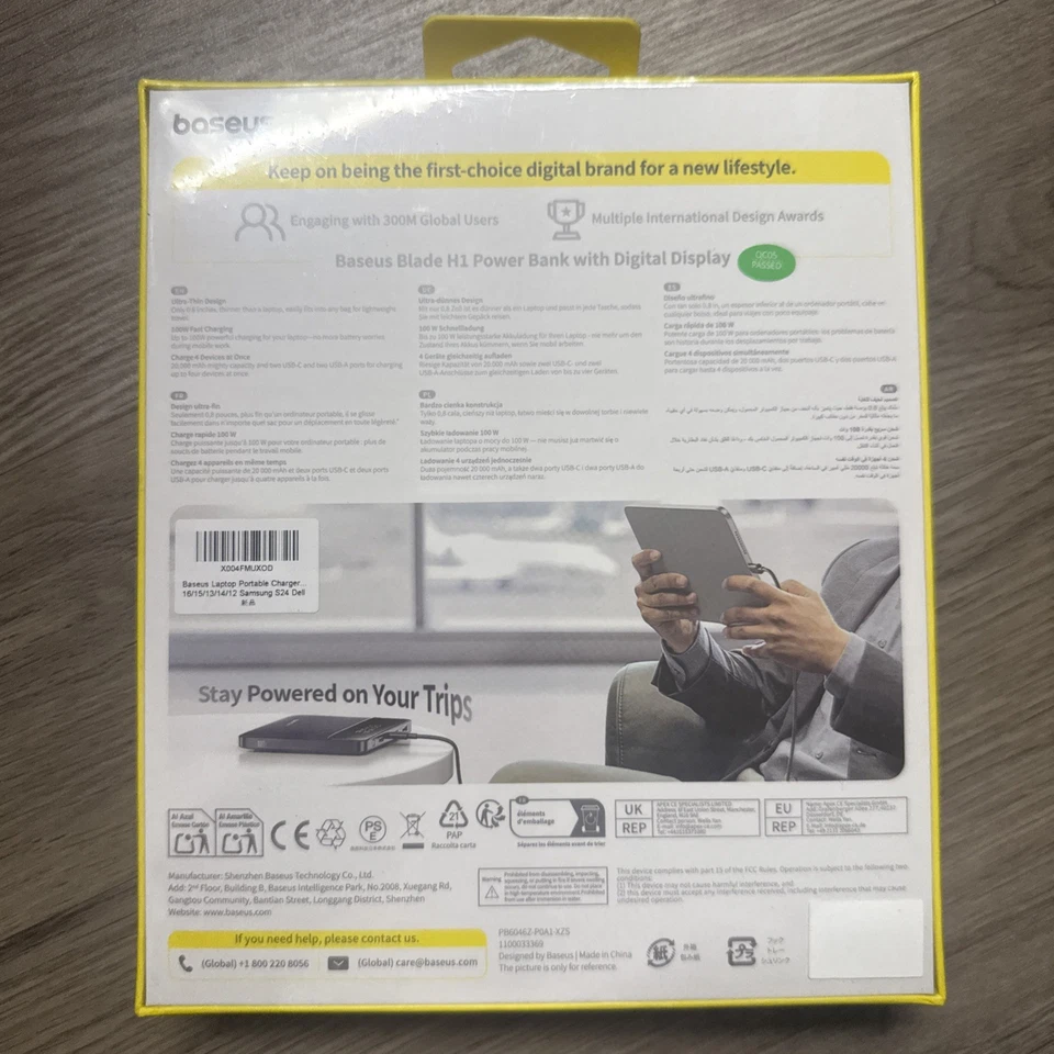 Baseus Blade H1 Power Bank With Digital Display - Image 3 of 4