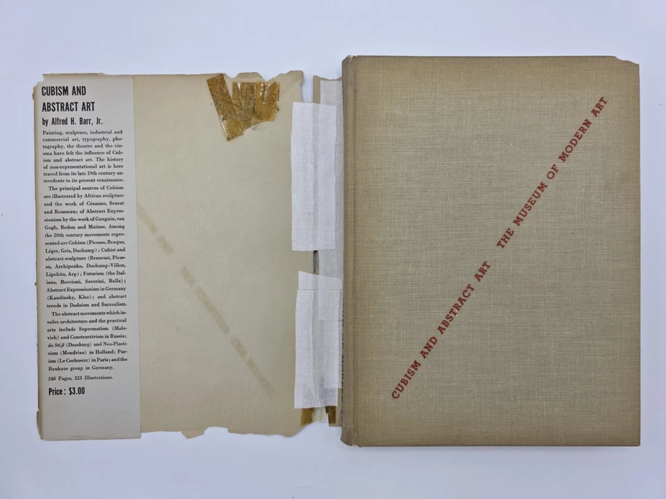 1936 MoMA Cubism and Abstract Art Alfred H. Barr Jr. 1st Edition w/ Dust Jacket - Image 3 of 4