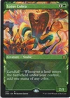 MTG: Zendikar Rising: Showcase Lotus Cobra: Lightly Played Condition