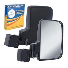 Golf Cart Side Mirrors Universal No Drilling for Yamaha, Club Car, EZGO