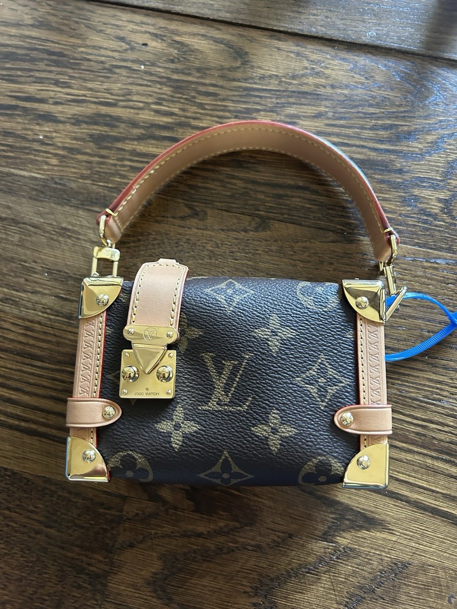 LOUIS VUITTON Monogram Pico Side Trunk Hand Bag M83018 LV Auth