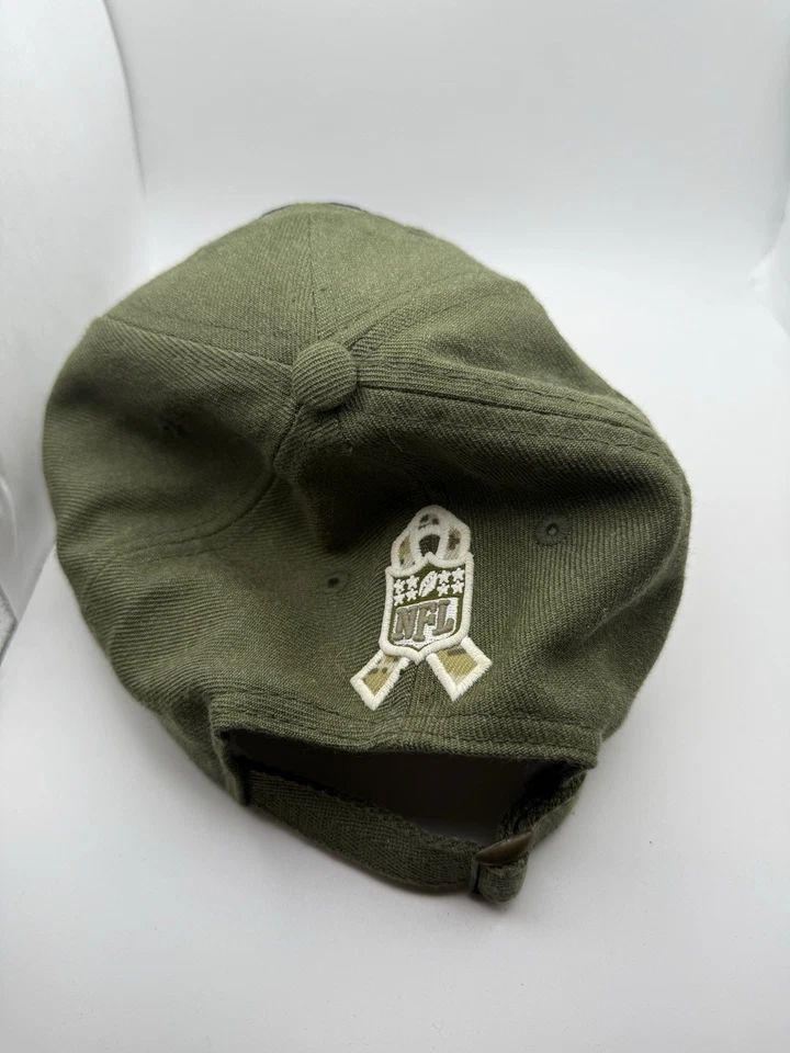 Chicago Bears мужские с ремешком на спине зеленые New Era Salute To Service рак молочной железы NFL - Изображение 4 из 4