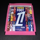 1 x Panini Foot 2025 2026 football sticker packet / unopened Ligue 1 France