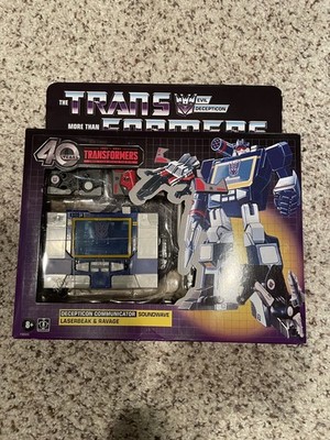 Hasbro Transformers Retro 40th Anniversary G1 Soundwave - Laserbeak - Ravage NEW