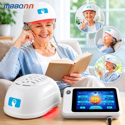NIR Light Therapy Helmet 1070nm for Home Use Brain Support Cognitive Function