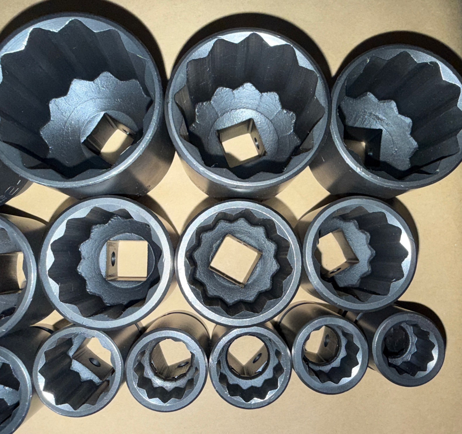 NOS WRIGHT TOOL 23pc SAE IMPACT SOCKET SET 3/4” Dr 12pt STD 3/4” - 2-3/16” USA