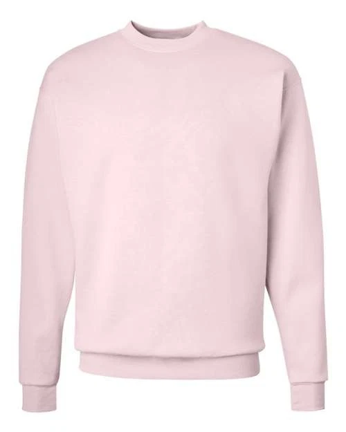 Pull de sport vintage Hanes équipage. Sweat-shirt encolure