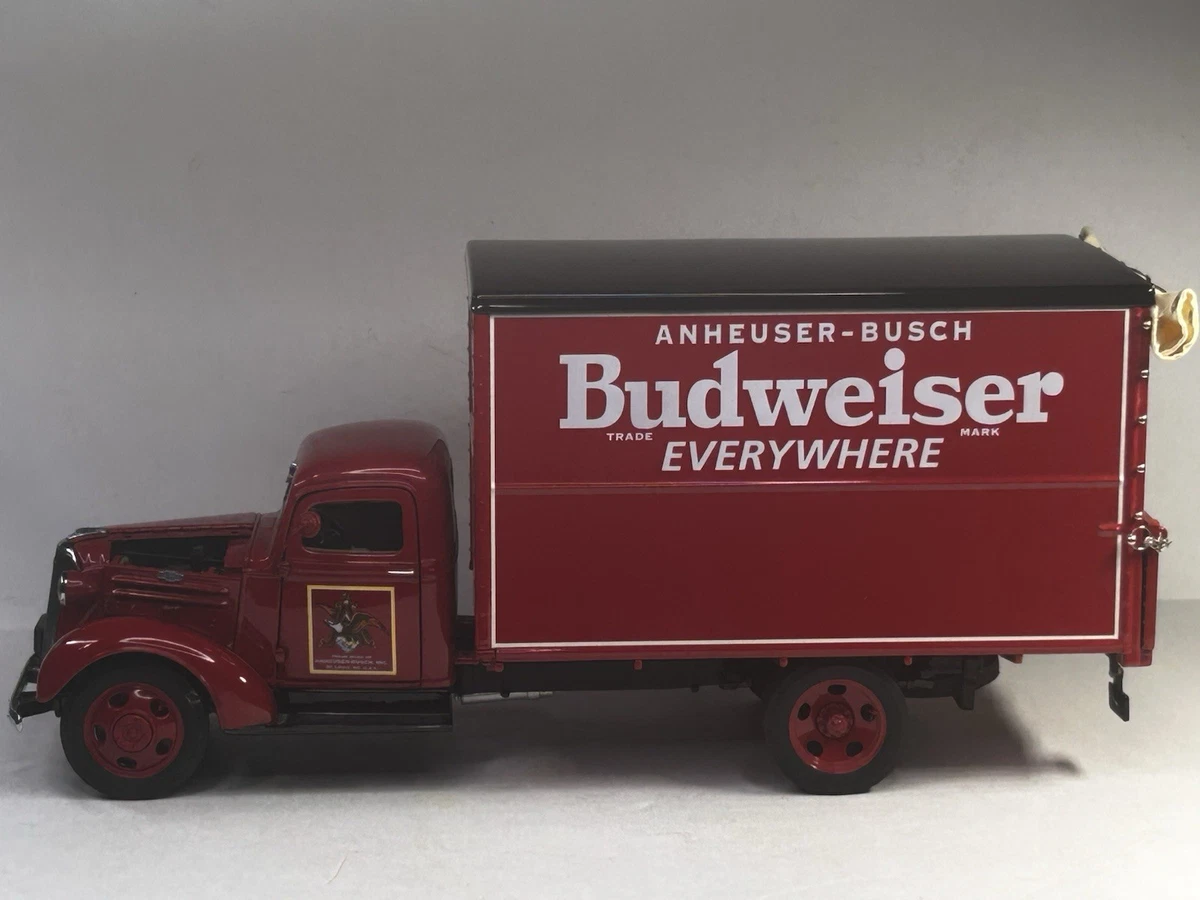 Budweiser Delivery Truck In Contemporary Manufacture Diecast Cars