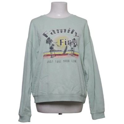Kiabi, Sweatshirt, Größe: 42/44, Grün, Baumwolle/Polyester, Print, Damen #6tu