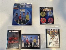 Star Trek Ata Boy Lot Of 5 Original Series Brand New Sealed