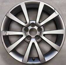 original Skoda Fabia II Roomster Alufelge 6,5x16 ET43 5J0601025AA jante
