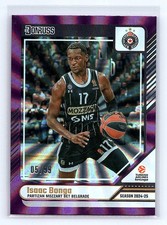 Isaac Bonga 2024-25 Donruss EuroLeague #138 Purple Laser #/99