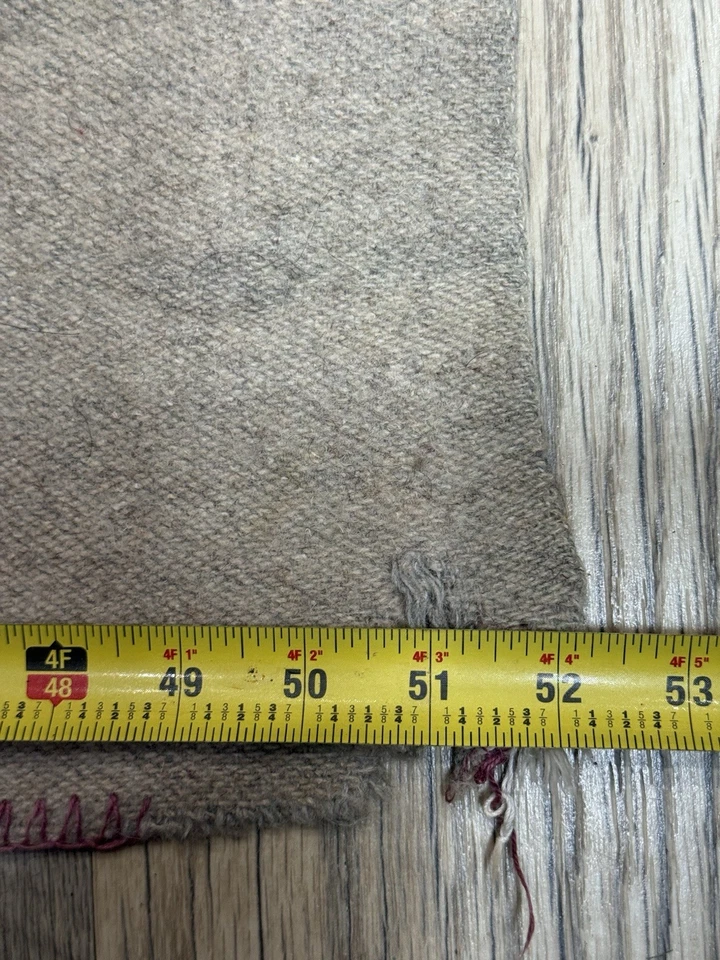 Tapete antigo tecido à mão tradicional Kilim 6x4 pés tecido plano tapete de lã cobertor - Imagem 4 de 4