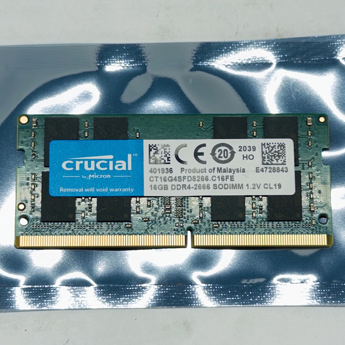 Crucial DDR4 SDRAM 16 GB Total Capacity Memory (RAM) for sale | eBay