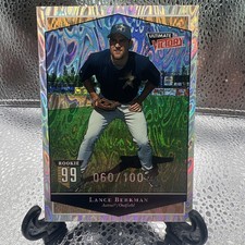 1999 UPPER DECK ULTIMATE VICTORY 100 LANCE BERKMAN A#122 ROOKIE ASTRO SP
