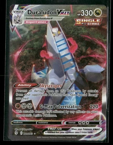 Duraludon VMAX 220/203 Alternate Art Evolving Skies NM/M Pokemon