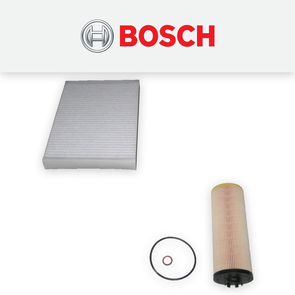 SERVICE KIT for AUDI A6 (C5) 2.5 TDI BOSCH OIL CABIN FILTERS (1998-2005)
