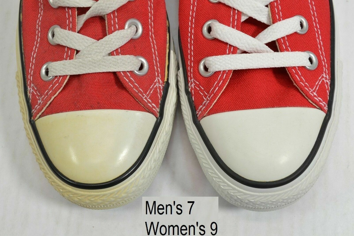 Converse CHUCK TAYLOR ALL STAR OX Red White Casual Skate (D) (105