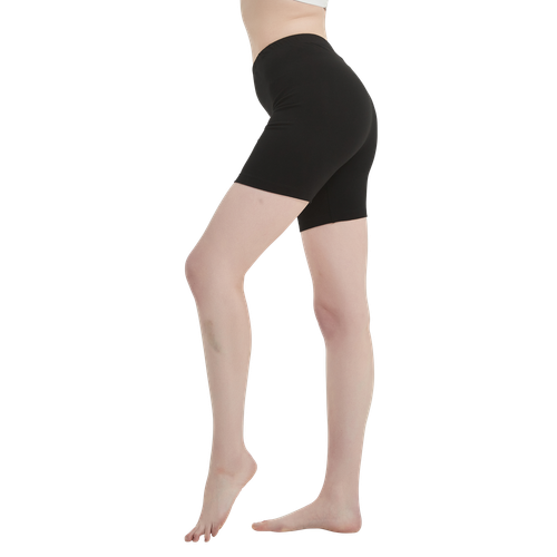 Women’s Cotton Spandex Athletic Yoga Gym Bike Shorts - Made in USA - Picture 2 of 38