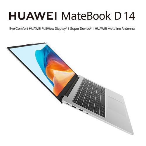 Huawei MateBook D 14 2023 16+512GB 12th Gen Intel Core i5-1240P Windows Laptop - Picture 8 of 17