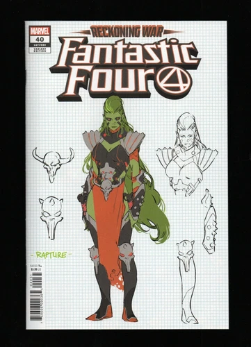 Fantastic Four #40 1:10 R.B. Silva Concept Art Variant NM (2021) Marvel Comics
