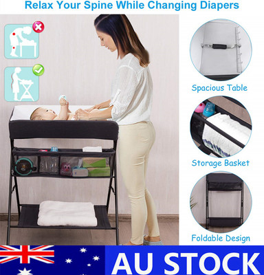 portable folding changing table