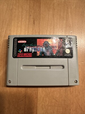 Archer Macleans Super Dropzone PAL Super Nintendo, Gebraucht