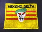 VINTAGE VIETNAM WAR RARE PATCH- MEKONG DELTA GREEN BERETS- US 5th SPECIAL FORCES