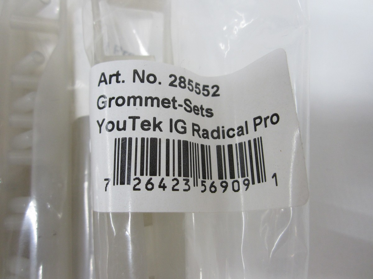 BUMPERGUARD / GROMMET SET: HEAD YOUTEK IG RADICAL PRO (16X19