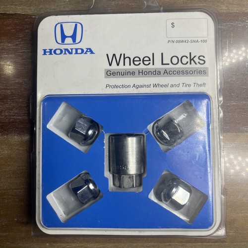 Genuine Honda OEM Wheel Lock Set 08W42SNA100 (EXPOSED LUGS) Chrome eBay