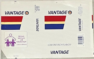 Vantage - Vintage Collection - USA 🇺🇸 - 80s - Empty