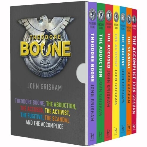 B&Q - Theodore Boone Series Books 17 Collection Box Set By John Grisham (Theodore BooneAccusedActivistFugitiveAbduction, - Image 12